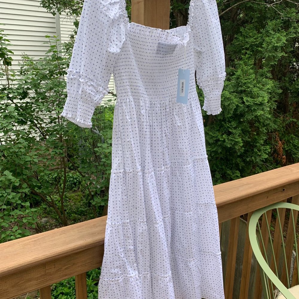 NWT M The Nesli Nap dress in Pampelonne Paisley - Hill House